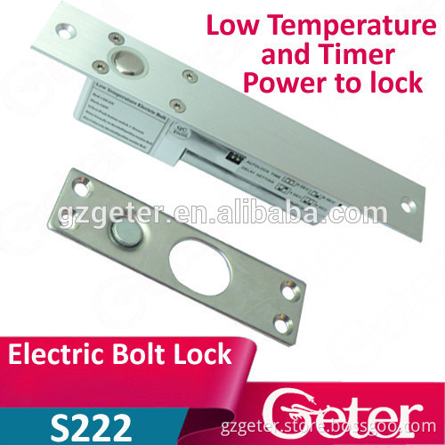 Electric Bolt Lock with Low Temperature and Timer